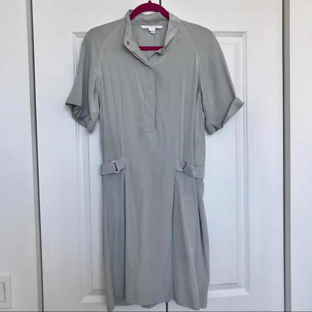 NWOT DVF Silk Dress - Size 10